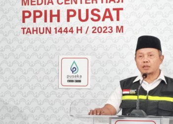 Koordinator  Media Center Haji (MCH) PPIH Pusat Dodo Murtado . (Foto: Alibi/Dok. Kemenag RI)