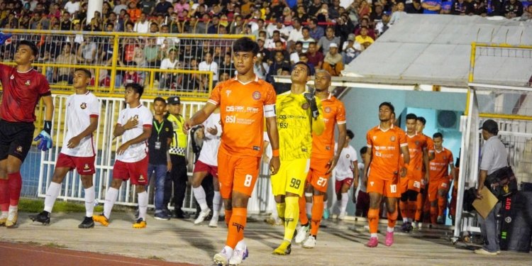 Tim Persiraja di Stadion Harapan Bangsa, Banda Aceh. (Foto: Alibi/Dok. Persiraja)