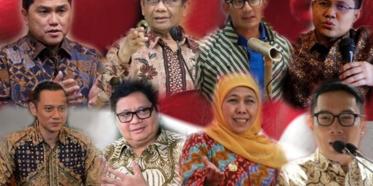 Ilustrasi sejumlah tokoh yang masuk bursa calon wakil presiden. (Foto: Dok. Antara/Naufal Ammar Imaduddin)