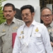 Menteri Pertanian Syahrul Yasin Limpo (depan). (Foto: Distori/Dok. Sekretariat Kabinet RI)