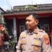 Kapolres Sukabumi Kota AKBP Ari Setyawan Wibowo saat dimintai keterangan terkait upaya pencegahan perundungan di kalangan pelajar. (Foto: Dok. Antara/Aditya Rohman)