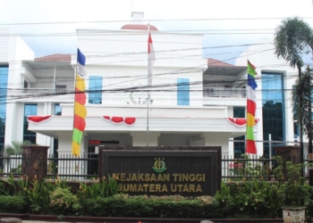 Kantor Kejaksaan Tinggi Sumatera Utara. (Foto: Antara/HO-Kejati Sumut)