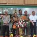 Menkopolhukam Mahfud MD (tengah) dalam konferensi pers di Jakarta, Senin (9/10/2023). (Foto: Dok. Antara/Zubi Mahrofi)