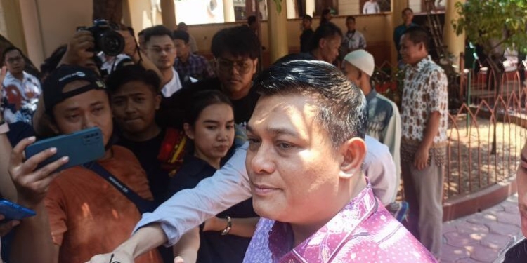 Dirreskrimum Kombes Pol Ade Safri Simanjuntak saat ditemui di Jakarta, Jumat (20/10/2023). (Foto: Antara/Ilham Kausar)