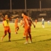 Pemain Persiraja Ricardo Pires dkk selebrasi usai mencetak gol ke gawang Sada Sumut FC. (Foto: Alibi/Fahzian Aldevan)