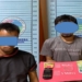 Dua petani di Aceh Tenggara diringkus polisi karena kedapatan simpan 13 bungkus narkotika jenis sabu. (Foto: Alibi/Dok. Polres Aceh Tenggara)
