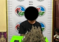 Polres Simeulue menangkap FN (24) sorang pelaku penyalahgunaan narkotika jenis ganja. (Foto: Alibi/Dok. Polres Simeulue)
