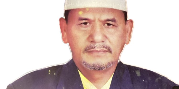 Ahmad Dani (64) Imum (imam) Mukim Kemukiman Lima, Periode 2023-2029. (Foto untuk Alibi)