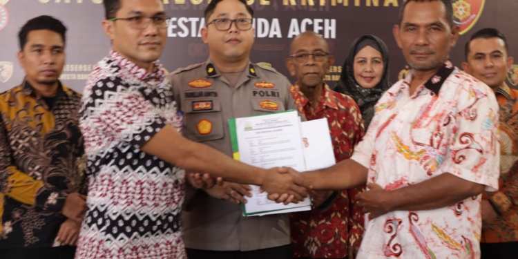 Kasus penganiayaan di SMAN Mosa Aceh diselesaikan secara Restorative Justice (RJ) atau damai di Polresta Banda Aceh. (Foto: Alibi/Dok. Polresta Banda Aceh)