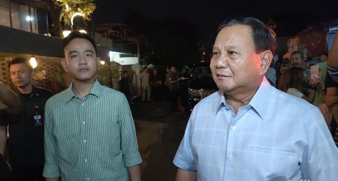 Prabowo dan Gibran. (Foto: Dok. detikJateng/Tara Wahyu)