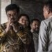 Menteri Pertanian Syahrul Yasin Limpo menyapa wartawan saat tiba di Kantor Kementerian Pertanian, Jakarta, Kamis (5/10/2023). (Foto: Dok. Antara/Aprillio Akbar/aww)