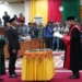 Hakim Tinggi PT Banda Aceh Syamsul Qamar melantik Zulfadhli sebagai ketua DPRA sisa masa jabatan 2019-2022. (Foto: Alibi/Dok. DPRA)