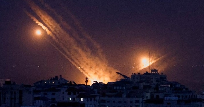Perang Israel dengan Hamas di Jalur Gaza. (Foto: Dok. Reuters/Mohammed Salem)
