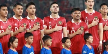 Arsip - Skuad Timnas Indonesia yang berduel lawan Brunei Darussalam di Kualifikasi Piala Dunia 2026 zona Asia di Stadion Gelora Utama Bung Karno, Kamis (12/10/2023) malam. (Foto: Dok. Bola.net/M. Iqbal Ichsan)