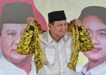 Bacapres Prabowo Subianto dikabarkan akan menggelar Rapimnas pada Senin (23/10/2023) untuk menentukan Calon Wakil Presiden sekaligus mengumumkannya. (Foto: Dok. CNN Indonesia/Adhi Wicaksono)