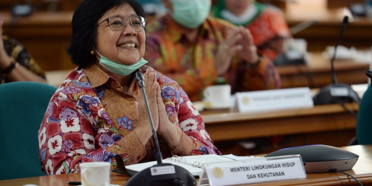 Menteri Lingkungan Hidup dan Kehutanan (LHK) Siti Nurbaya Bakar.  (Foto: Alibi/Dok. KLHK)