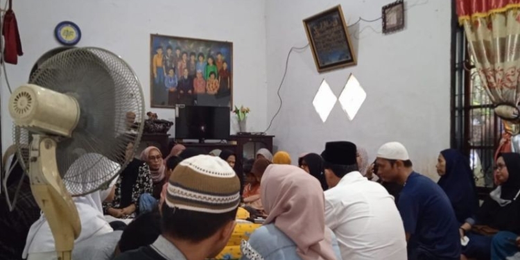 Suasana di rumah duka almarhum Agus Rama Tahanan KPK di Lapas Jambi. (Foto: Dok. /HO/RAT)