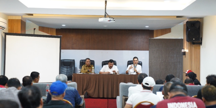 Kegiatan visitasi untuk Technical Delegate (TD) dan Pendamping Cabang olahraga (Cabor) di Hotel Grand Permata Hati, Ule Lheu, Banda Aceh. (Foto untuk Alibi)