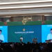 Presiden Joko Widodo memberikan sambutan pada acara Peresmian Pembukaan Rapat Kerja Nasional Lembaga Dakwah Islam Indonesia (LDII) 2023 di Grand Ballroom Minhaajurrosyidiin, Jakarta, Selasa (7/11/2023). (Foto: Antara/Rangga Pandu Asmara Jingga)