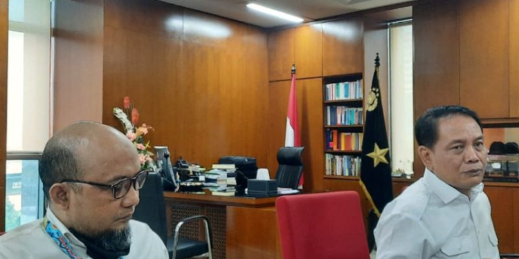 Wakil Direktur Tindak Pidana Korupsi Bareskrim Polri Kombes Pol. Arief Adiharsa (kanan). (Foto: Antara/ HO-Dittipikor Bareskrim Polri)