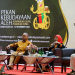 Seminar internasional ‘Peluang Masa Depan Ekonomi Rempah’ rangkaian dari acara Pekan Kebudayaan Aceh (PKA) ke-8 di Gedung AAC Dayan Dawood, Universitas Syiah Kuala (USK), Banda Aceh, Senin 16 November 2023. (Foto: Alibi/Fahzian Aldevan)