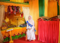 Prosesi Reuhab, dipamerkan di anjungan Nagan Raya pada Pekan Kebudayaan Aceh (PKA) ke-8. (Foto: MC/RZ)