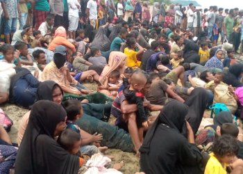 Ratusan pengungsi Rohingya Kembali mendarat di Aceh, Selasa, (14/11/2023). (Foto: Dok. Warga)