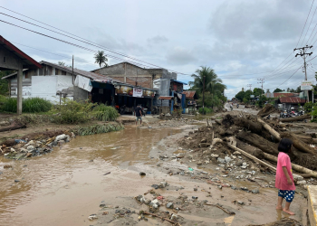 Kondisi usai banjir di Aceh Tenggara ditemukan tak bernyawa pada Selasa, (14/11/2023). (Foto: Dok. BPBA)