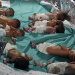 Foto ini yang dirilis oleh Dr. Marawan Abu Saada menunjukkan bayi -bayi Palestina yang lahir sebelum waktunya di Rumah Sakit Shifa di Kota Gaza pada hari Minggu, 12 November 2023. (Foto: Dr. Marawan Abu Saada via AP)