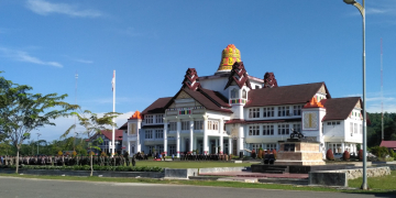 Kantor Bupati Aceh Jaya di Calang. (Foto: Distori/Dok Pemkab Aceh Jaya)