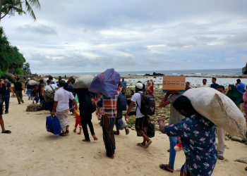 Etnis Rohingya kembali mendarat di Kota Sabang. (Foto: Dok. Prokopim Sabang)