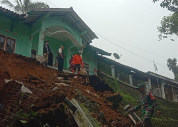 Sejumlah rumah warga terdampak gempa. (Foto: Dok. BNPB)