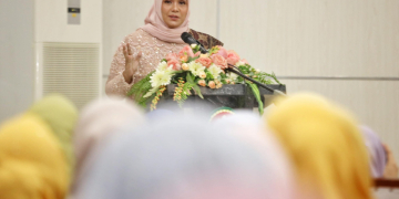 Ketua Dharma Wanita Persatuan (DWP) Aceh, Mellani Subarni. (Foto: Adpim Pemprov Aceh)
