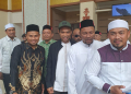 Ustadz Abdul Somad (UAS) tiba di Bandara Sultan Iskandar Muda (SIM) Blang Bintang, Kabupaten Aceh Besar, Sabtu, (23/12/2023). (Foto: Dok. MC Syech Fadhil)