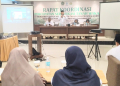 Kanwil Kemenag Aceh gelar Rapat Koordinasi (Rakor) Percepatan Sertifikasi Tanah Wakaf, Senin (26/2/2024). (Foto: Alibi/Dok. Kanwil Kemenag Aceh)