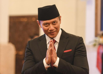 Ketua Umum Partai Demokrat Agus Harimurti Yudhoyono menjadi Menteri ATR/BPN. (Foto: Dok. Antara/Hafidz Mubarak A)
