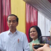 Presiden Jokowi dan Ibu Negara Iriana. (Foto: Dok. detikcom/Eva Safitri)