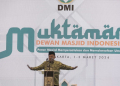 Jusuf Kalla terpilih menjadi Ketua Umum Dewan Masjid Indonesia (DMI) 2024-2029 secara aklamasi dalam Muktamar ke-VIII DMI di Jakarta, Sabtu (3/3/2024). (Foto: Antara/HO-PP DMI)