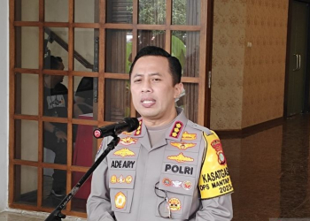 Kabid Humas Polda Metro Jaya Kombes Pol Ade Ary Syam Indradi saat ditemui di Jakarta, Senin (1/4/2024). (Foto: Dok. Antara/Ilham Kausar)