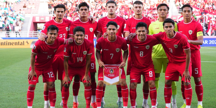 Tim Nasional Indonesia saat menghadapi Uzbekistan pada laga semifinal Piala Asia U-23 2024. (Foto: Alibi/Dok. PSSI)