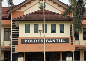 Markas Kepolisian Resor Bantul Daerah Istimewa Yogyakarta (Foto: Dok. Antara/Hery Sidik)