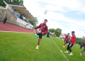 Pemain tim U-23 Indonesia latihan di Paris jelang laga Play-off lawan Guinea. (Foto: Alibi/Dok. PSSI)