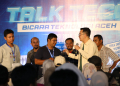 Aneuk Muda Aceh Unggul Hebat (AMANAH) menggelar talkshow bertajuk 'Teknologi Jadi Cuan, Kenapa Tidak?' di Banda Aceh, Sabtu (18/5/2024). (Foto untuk Alibi)