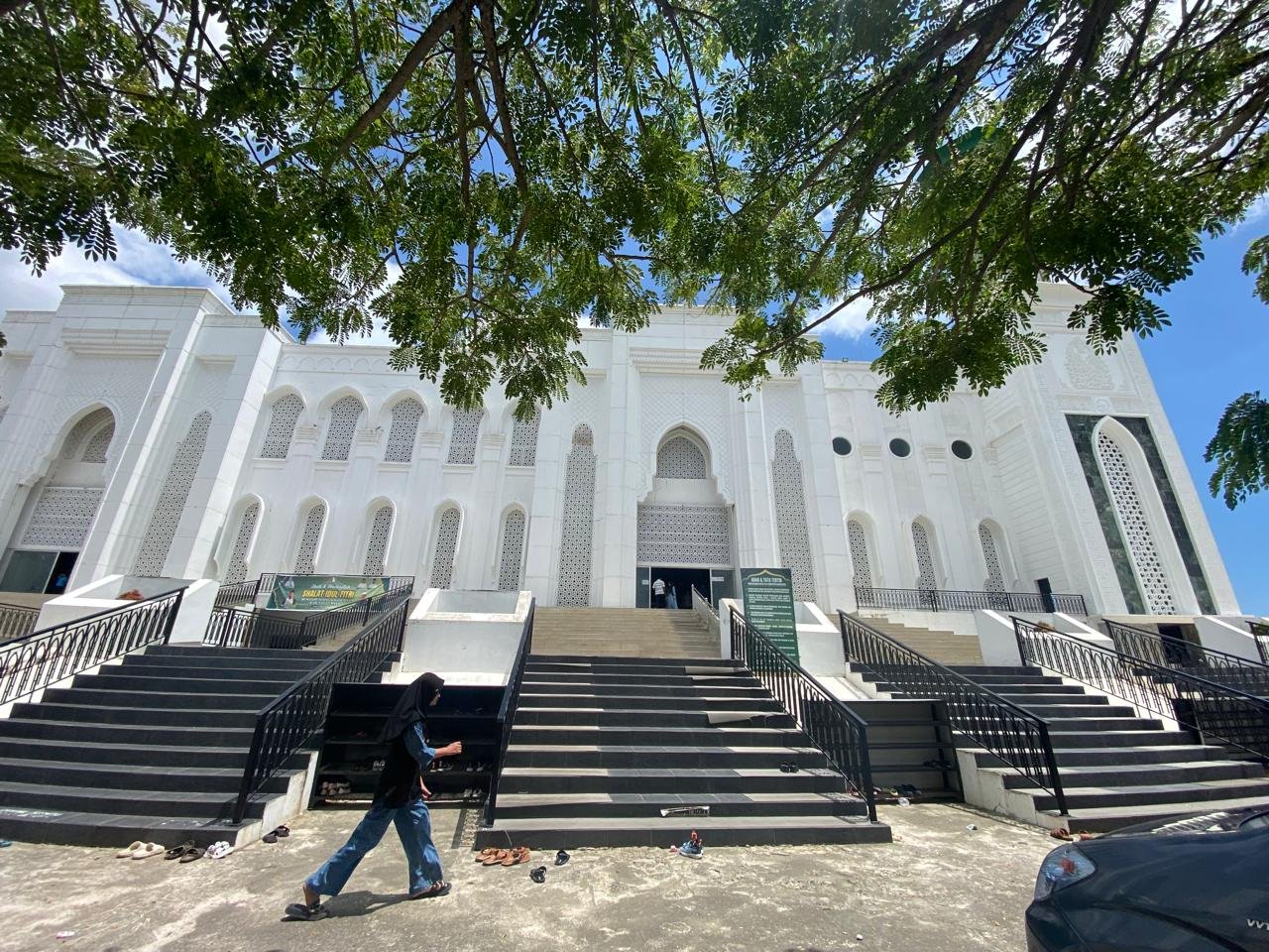 Indahnya Masjid Giok di Nagan Raya, kini jadi objek wisata religi