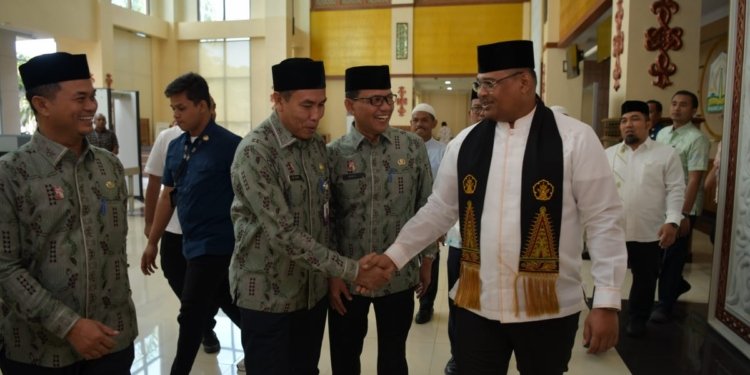 Pj Gubernur Aceh lepas keberangkatan kafilah MTQ Korpri ke Palangka Raya